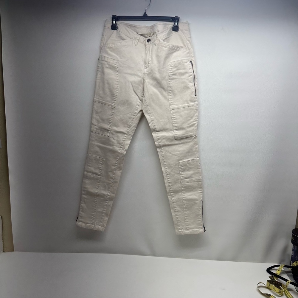Sundance Off-White Straight Leg Pants